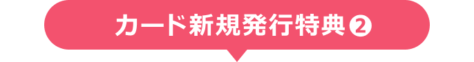 カード新規発行特典2
